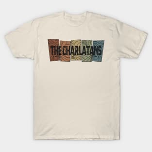 The Charlatans - Retro Pattern T-Shirt